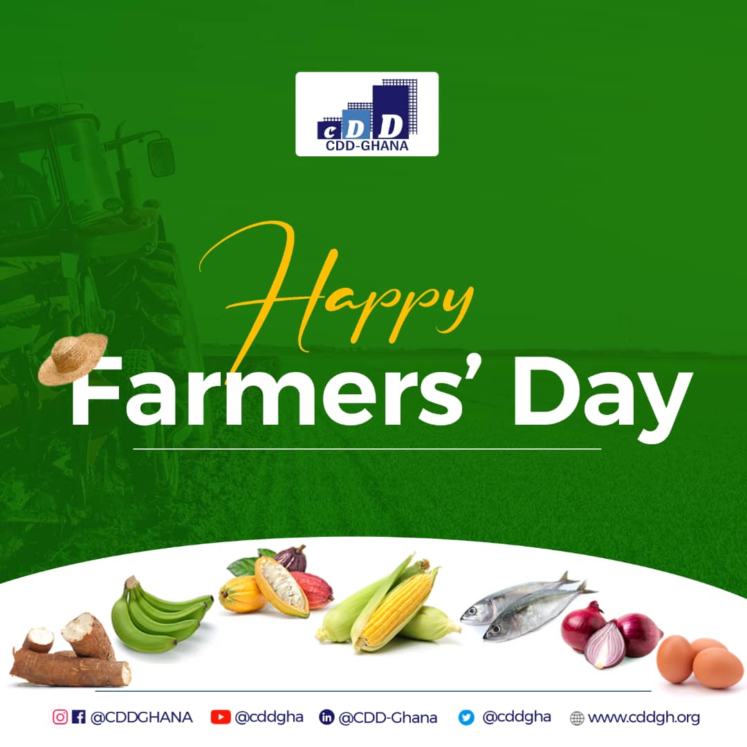 Happy Farmers' Day Ghana Center for Democratic Development