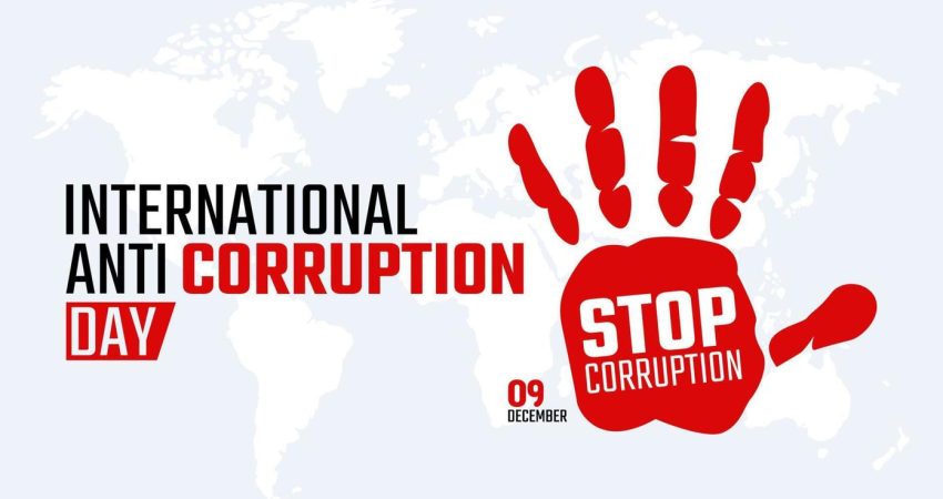 Anti corruption day -vector